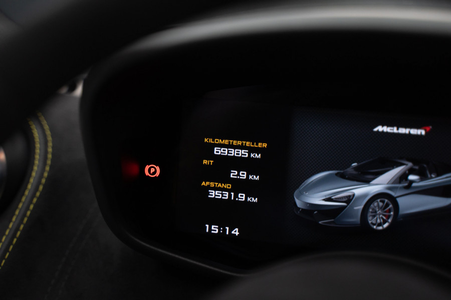 McLaren 570S Spider 570S / Lift / Keramisch / Novitec / Elite paint / Memory / Bowers & Wilkins / Soft close / Camera / LoJack Launch Edition Spider