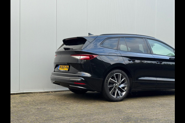 Škoda ENYAQ iV SPORTLINE PANORAMADAK STOELVERWARMING WARMTEPOMP NAP 1 EIGENAAR CARPLAY