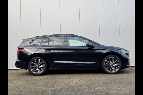 Škoda ENYAQ iV SPORTLINE PANORAMADAK STOELVERWARMING WARMTEPOMP NAP 1 EIGENAAR CARPLAY