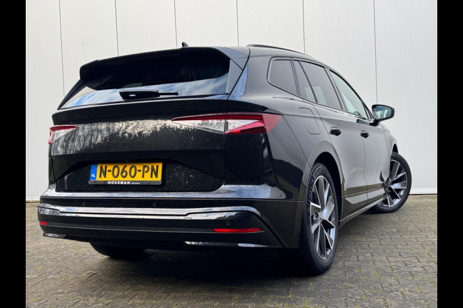 Škoda ENYAQ iV SPORTLINE PANORAMADAK STOELVERWARMING WARMTEPOMP NAP 1 EIGENAAR CARPLAY