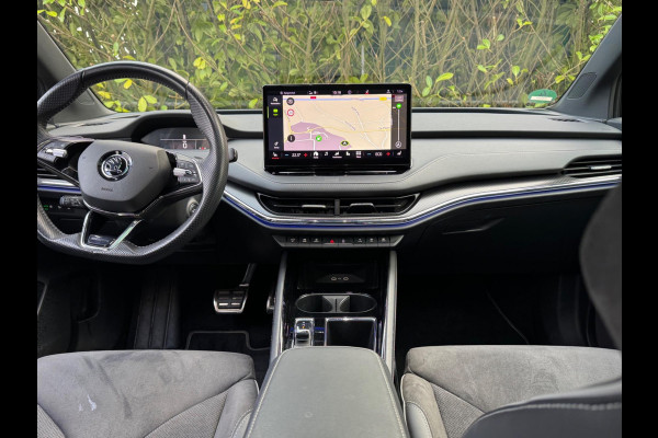 Škoda ENYAQ iV SPORTLINE PANORAMADAK STOELVERWARMING WARMTEPOMP NAP 1 EIGENAAR CARPLAY