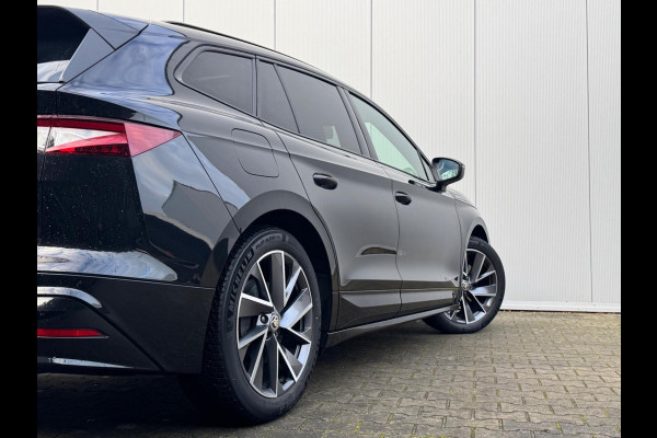 Škoda ENYAQ iV SPORTLINE PANORAMADAK STOELVERWARMING WARMTEPOMP NAP 1 EIGENAAR CARPLAY