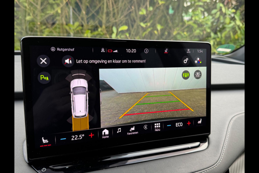 Škoda ENYAQ iV SPORTLINE PANORAMADAK STOELVERWARMING WARMTEPOMP NAP 1 EIGENAAR CARPLAY