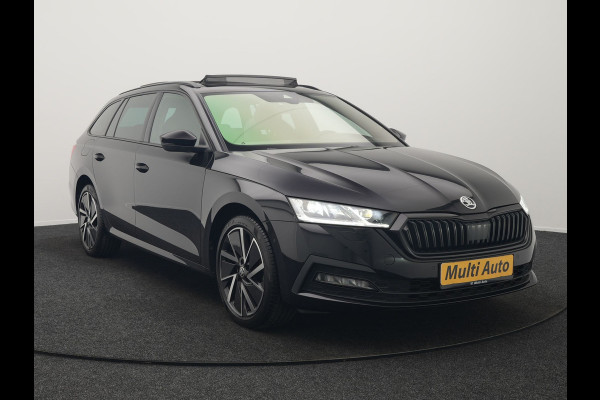 Škoda Octavia Combi 1.4 TSI iV Business Edition Plus 205pk Dealer O.H. PHEV | Panodak | Adaptive Cruise | Head Up | Camera | Canton Audio | RS Sportstoelen Memory & Verwarmd | Sfeerverlichting | Apple Carplay | Keyless | Blis | Virtual | Navigatie | DAB |