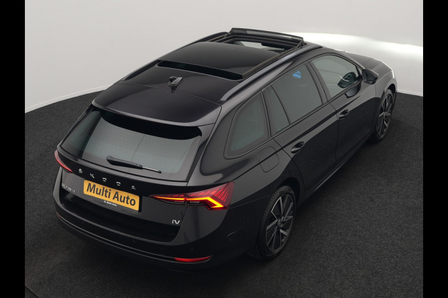 Škoda Octavia Combi 1.4 TSI iV Business Edition Plus 205pk Dealer O.H. PHEV | Panodak | Adaptive Cruise | Head Up | Camera | Canton Audio | RS Sportstoelen Memory & Verwarmd | Sfeerverlichting | Apple Carplay | Keyless | Blis | Virtual | Navigatie | DAB |