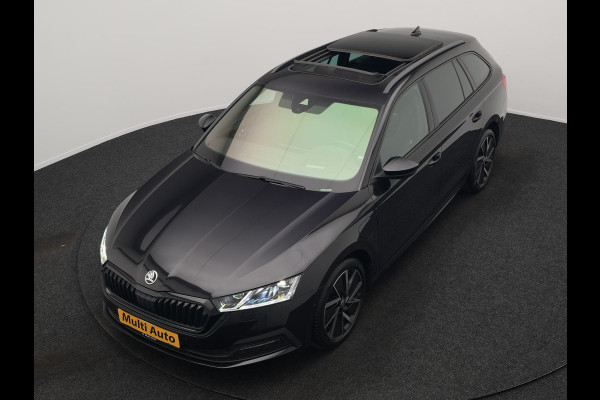 Škoda Octavia Combi 1.4 TSI iV Business Edition Plus 205pk Dealer O.H. PHEV | Panodak | Adaptive Cruise | Head Up | Camera | Canton Audio | RS Sportstoelen Memory & Verwarmd | Sfeerverlichting | Apple Carplay | Keyless | Blis | Virtual | Navigatie | DAB |