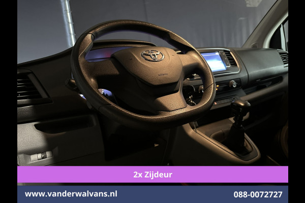 Toyota ProAce Worker 2.0 D-4D 145pk L3H1 Inrichting Euro6 Airco | 2x zijdeur | Apple Carplay | Cruisecontrol | Sidebars Android Auto, Parkeersensoren, Bijrijdersbank