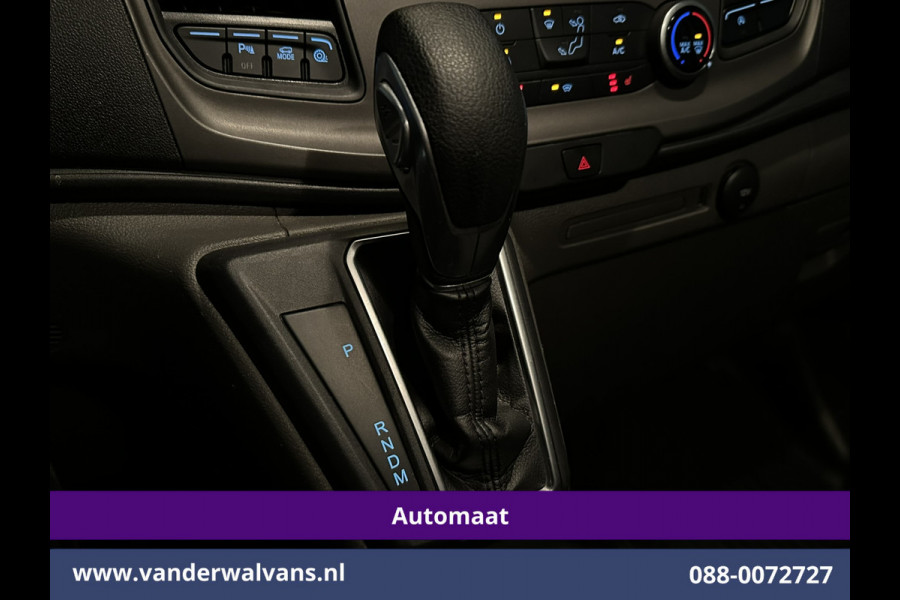 Ford Transit Custom 2.0 TDCI 131pk Automaat L2H1 Euro6 Airco | Camera | Apple Carplay | LED | Cruisecontrol | Trekhaak Android Auto, Stoelverwarming, Verwarmde voorruit, Dakdragers, Parkeersensoren, Bijrijdersbank, Achterklep
