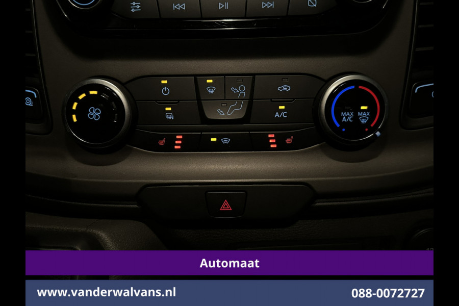 Ford Transit Custom 2.0 TDCI 131pk Automaat L2H1 Euro6 Airco | Camera | Apple Carplay | LED | Cruisecontrol | Trekhaak Android Auto, Stoelverwarming, Verwarmde voorruit, Dakdragers, Parkeersensoren, Bijrijdersbank, Achterklep