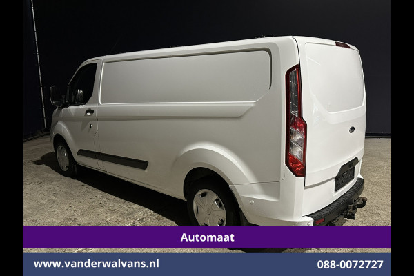 Ford Transit Custom 2.0 TDCI 131pk Automaat L2H1 Euro6 Airco | Camera | Apple Carplay | LED | Cruisecontrol | Trekhaak Android Auto, Stoelverwarming, Verwarmde voorruit, Dakdragers, Parkeersensoren, Bijrijdersbank, Achterklep