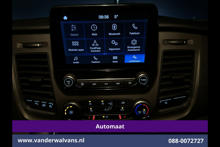 Ford Transit Custom 2.0 TDCI 131pk Automaat L2H1 Euro6 Airco | Camera | Apple Carplay | LED | Cruisecontrol | Trekhaak Android Auto, Stoelverwarming, Verwarmde voorruit, Dakdragers, Parkeersensoren, Bijrijdersbank, Achterklep