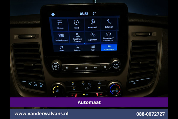 Ford Transit Custom 2.0 TDCI 131pk Automaat L2H1 Euro6 Airco | Camera | Apple Carplay | LED | Cruisecontrol | Trekhaak Android Auto, Stoelverwarming, Verwarmde voorruit, Dakdragers, Parkeersensoren, Bijrijdersbank, Achterklep