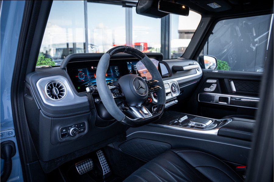 Mercedes-Benz G-Klasse AMG G63 Facelift - Carbon Pakket | Manufaktur China Blue | Panorama | Nappa leder