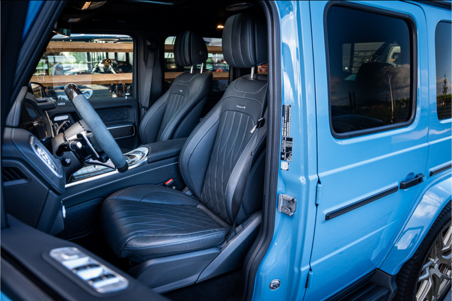Mercedes-Benz G-Klasse AMG G63 Facelift - Carbon Pakket | Manufaktur China Blue | Panorama | Nappa leder