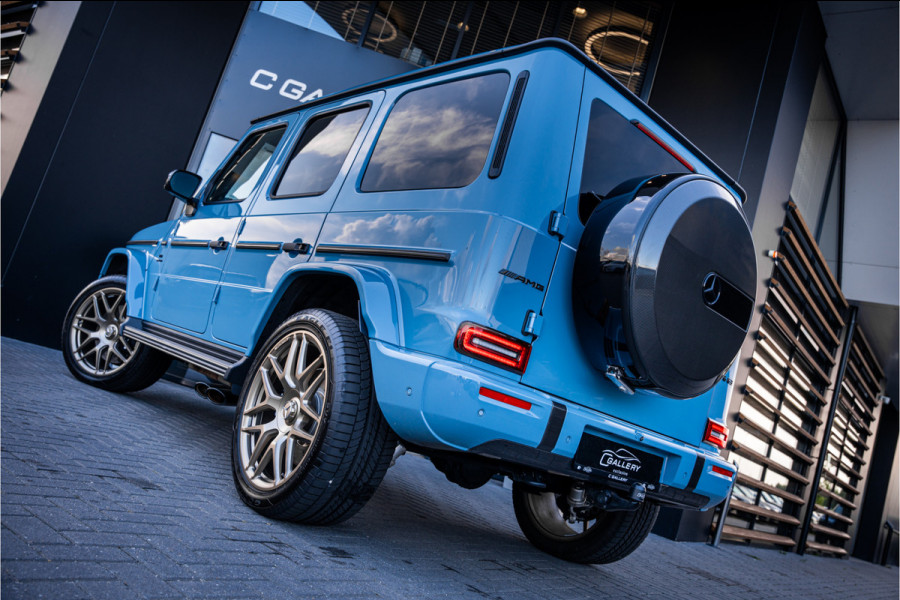 Mercedes-Benz G-Klasse AMG G63 Facelift - Carbon Pakket | Manufaktur China Blue | Panorama | Nappa leder
