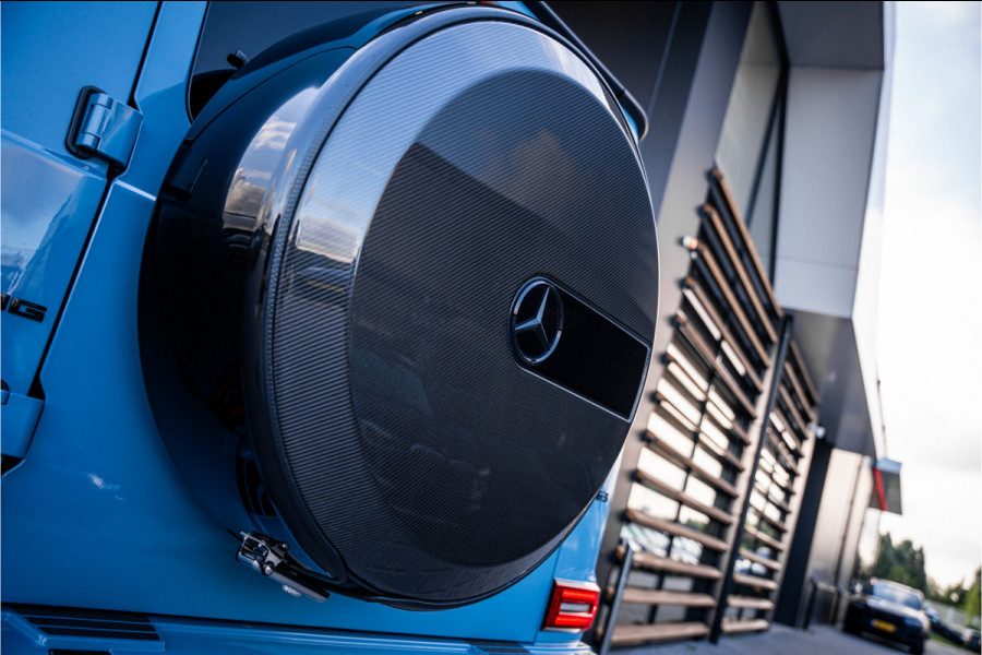 Mercedes-Benz G-Klasse AMG G63 Facelift - Carbon Pakket | Manufaktur China Blue | Panorama | Nappa leder