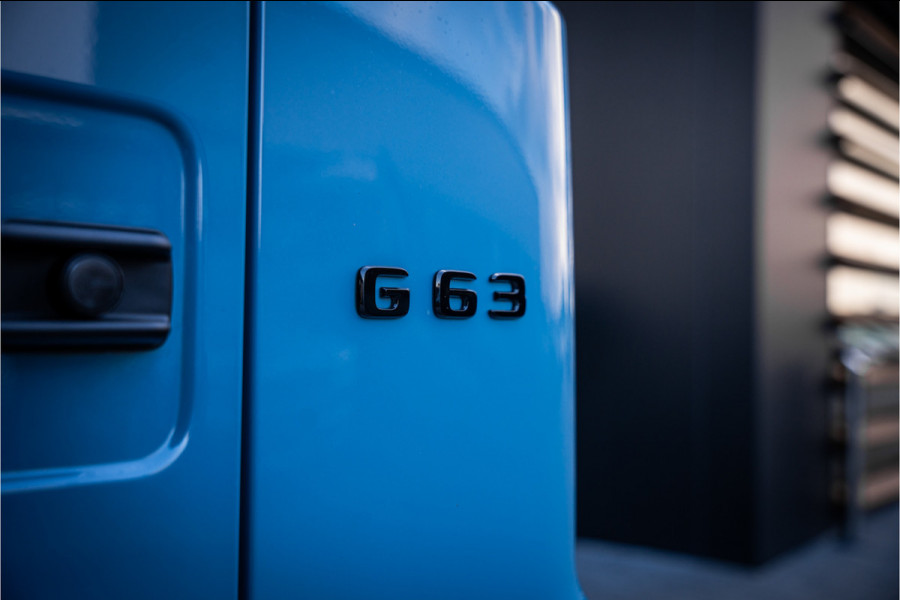 Mercedes-Benz G-Klasse AMG G63 Facelift - Carbon Pakket | Manufaktur China Blue | Panorama | Nappa leder