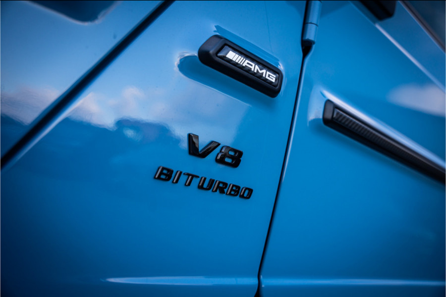 Mercedes-Benz G-Klasse AMG G63 Facelift - Carbon Pakket | Manufaktur China Blue | Panorama | Nappa leder