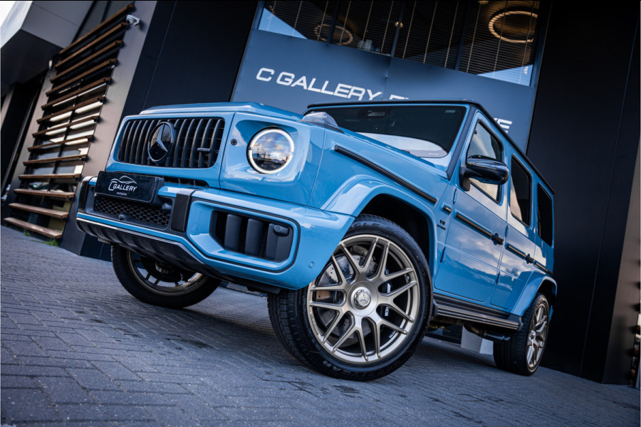 Mercedes-Benz G-Klasse AMG G63 Facelift - Carbon Pakket | Manufaktur China Blue | Panorama | Nappa leder