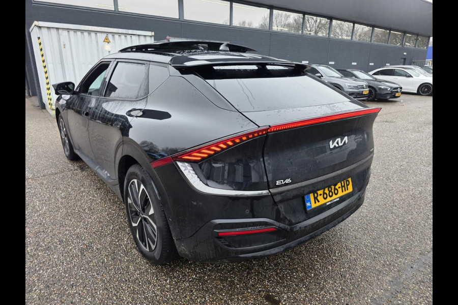 Kia Ev6 GT-Line 77.4 kWh Panorama schuif/kanteldak, elektr. bed. stoelen voor, warmtepomp, LMV 19''