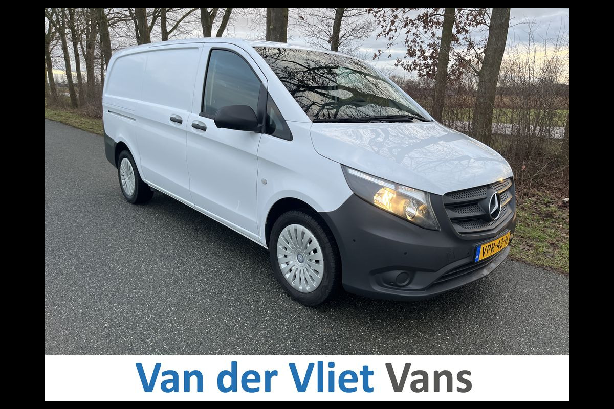 Mercedes-Benz Vito 114 CDI E6 Automaat Lang BPM Vrij! Lease €403p/m, Aluca inrichting, Airco, Carplay, PDC V+A, Onderhoudshistorie aanwezig