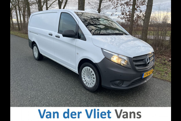 Mercedes-Benz Vito 114 CDI E6 Automaat Lang BPM Vrij! Lease €403p/m, Aluca inrichting, Airco, Carplay, PDC V+A, Onderhoudshistorie aanwezig