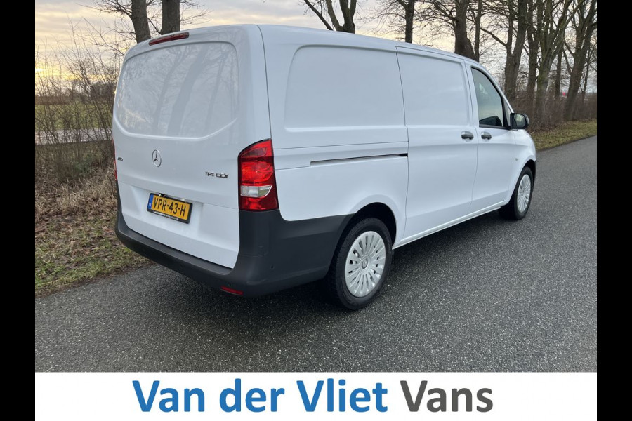 Mercedes-Benz Vito 114 CDI E6 Automaat Lang BPM Vrij! Lease €403p/m, Aluca inrichting, Airco, Carplay, PDC V+A, Onderhoudshistorie aanwezig