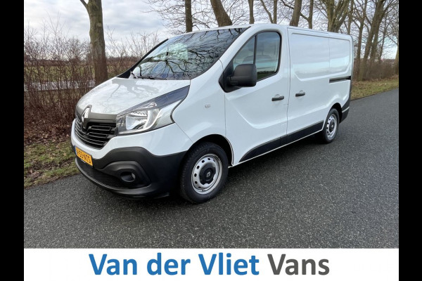 Renault Trafic 1.6 dCi 126pk E6 Comfort 3-zits BPM Vrij! Lease €296 p/m, Airco, Trekhaak, PDC, 2x Schuifdeur, Cruise controle, Onderhoudshistorie aanwezig