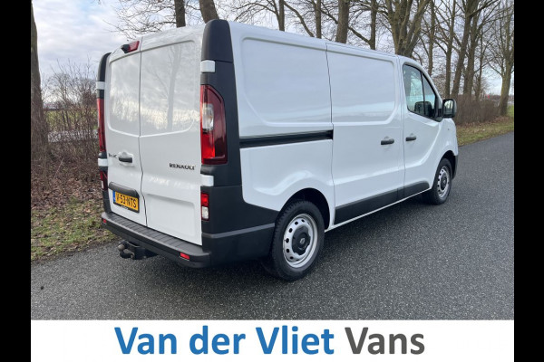 Renault Trafic 1.6 dCi 126pk E6 Comfort 3-zits BPM Vrij! Lease €296 p/m, Airco, Trekhaak, PDC, 2x Schuifdeur, Cruise controle, Onderhoudshistorie aanwezig