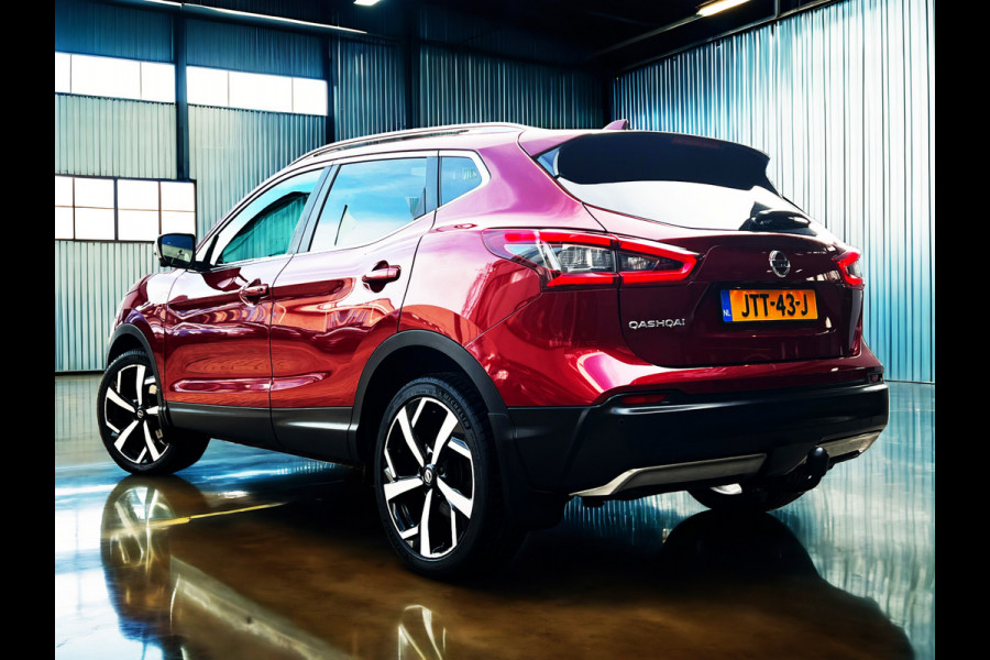 Nissan QASHQAI 1.2 Tekna 3d cam_Navi_Trekh_Pano_Leder_Dealer onderhouden