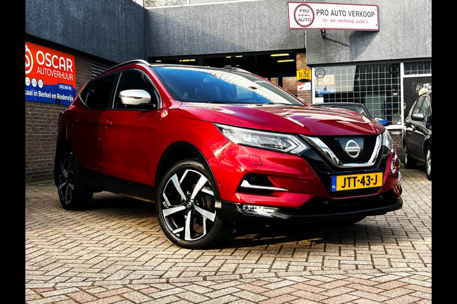 Nissan QASHQAI 1.2 Tekna 3d cam_Navi_Trekh_Pano_Leder_Dealer onderhouden