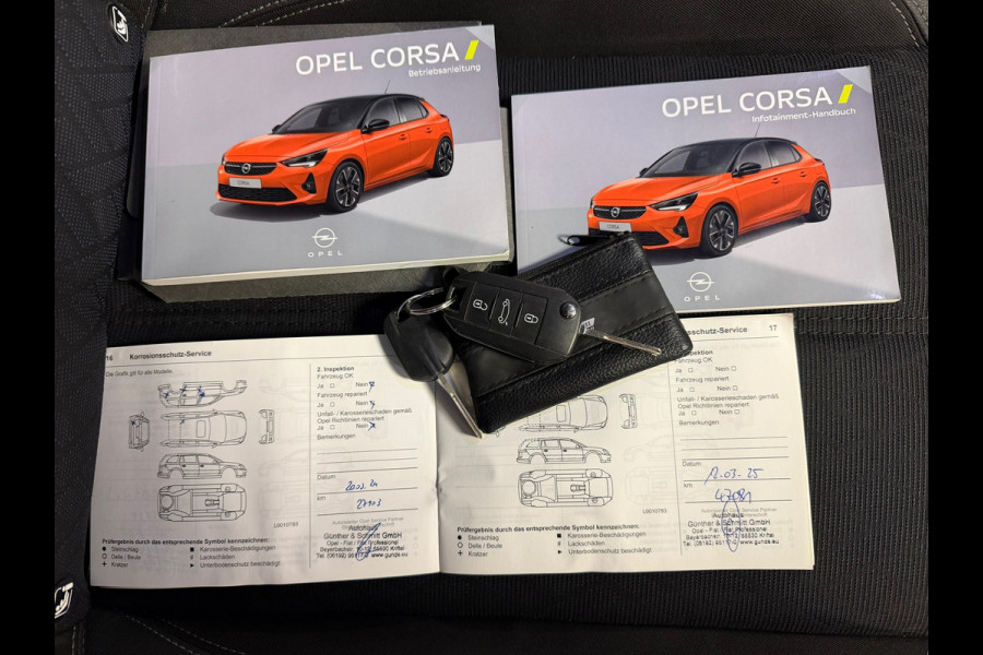 Opel Corsa 1.2 Elegance AUT. NAVIGATIE APPLE CARPLAY STOELVERWARMING PDC AUX USB CRUISE LANE ASSIST VIRTUAL COCKPIT