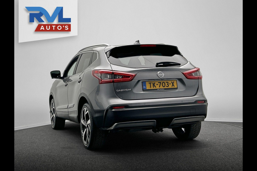 Nissan QASHQAI 1.2 Tekna Leder Navigatie Panoramadak Stoelverwarming Keyless Lane Assist Trekhaak Cruise Climate Control