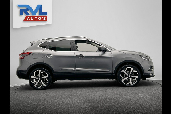Nissan QASHQAI 1.2 Tekna Leder Navigatie Panoramadak Stoelverwarming Keyless Lane Assist Trekhaak Cruise Climate Control