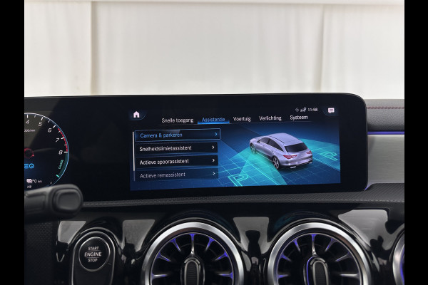 Mercedes-Benz CLA-Klasse Shooting Brake 250 e AMG Line ( Plug-in ) (INCL.BTW) *PANO | LEATHER-MICROFIBRE | MULTIBEAM-LED | AMBIENT-LIGT | BLIND-SPOT | HEATED-SPORTSEATS | WIDE-SCREEN-DIGICOCKPIT | DAB+ | NAVI-FULLMAP | CAMERA | PRIVACY-GLASS | TOWBAR | 19''A