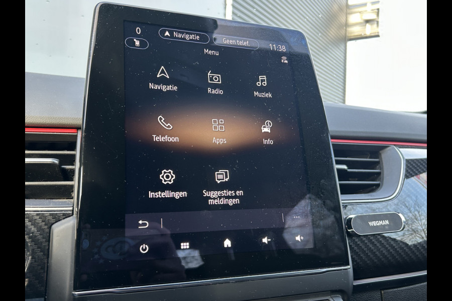 Renault Arkana BWJ 2021 | 1.6 E-Tech 143PK Hybrid 145 R.S. Line | LEER | TREKHAAK | STOEL&STUUR VERW | CLIMA | NAVI | CAMERA | 18'' LMV | CARPLAY \