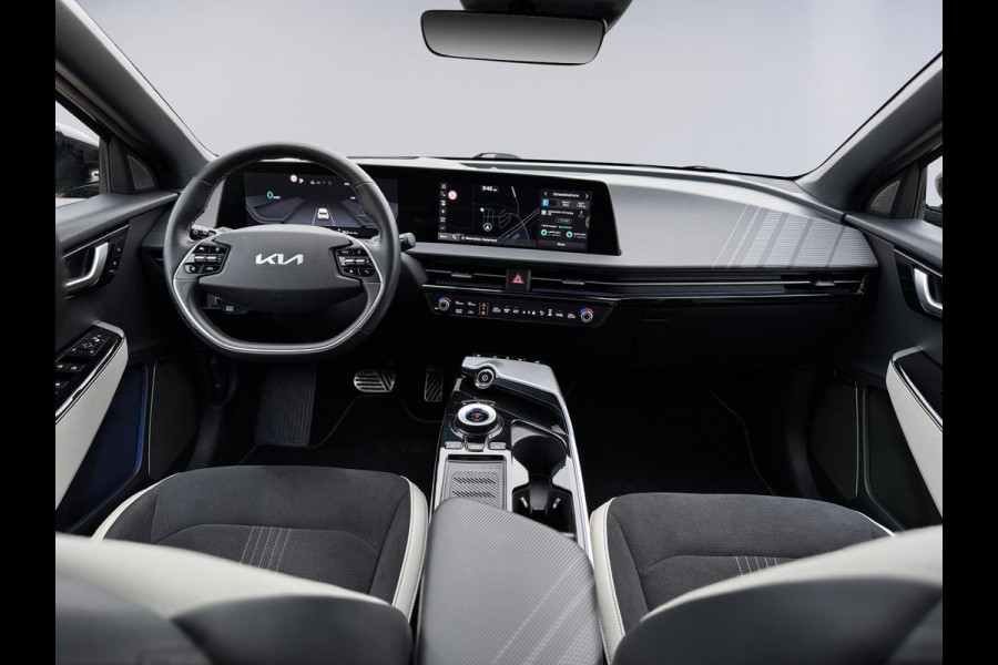 Kia Ev6 GT-Line 77.4 kWh panoramadak, soh waarde 100 procent, trekhaak, meridian, alle opties, 1 e eigenaar, NL auto met nap