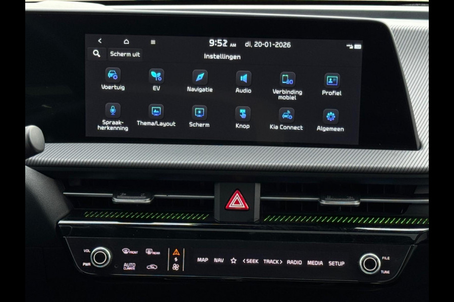 Kia Ev6 GT-Line 77.4 kWh panoramadak, soh waarde 100 procent, trekhaak, meridian, alle opties, 1 e eigenaar, NL auto met nap