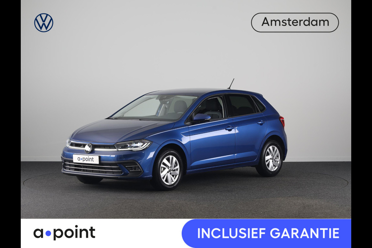 Volkswagen Polo 1.0 TSI Style 95 pk Automaat (DSG) | Navigatie | Parkeersensoren | Autom. airco | Matrix LED koplampen | Stoelverwarming |