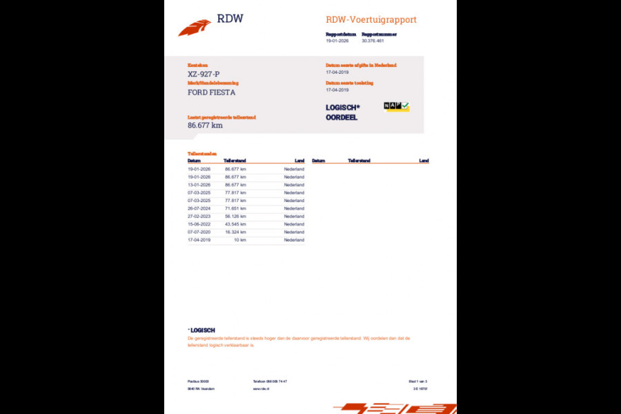 Ford Fiesta 1.0 EcoBoost Active