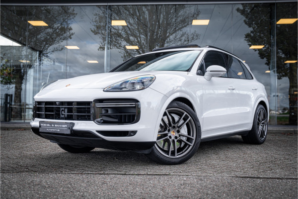 Porsche Cayenne 4.0 Turbo ** PCCB** Burmester ** Approved ** Panodak ** Trekhaak ** 18-weg Sportstoelen 4WS ** Adapt. Cruise ** Softclose ** NP 237K ** NAP ** NL auto!!
