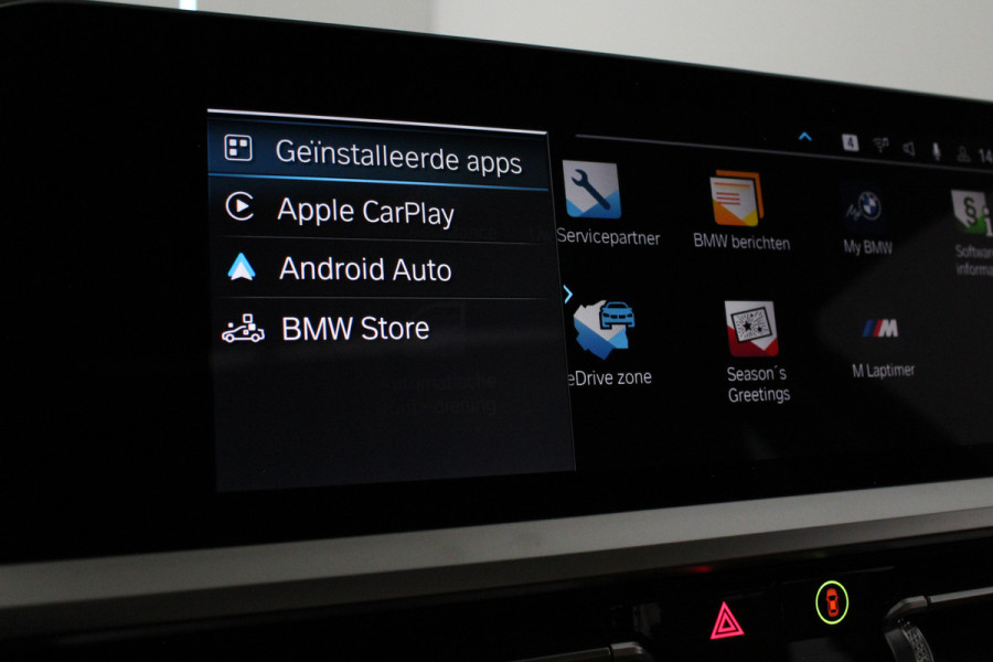 BMW 3 Serie 330e High Executive 292pk/Cognac Leer/Memory/Schuifdak/Luxury Line/ kleur MINERALGRAU/Achteruitrijcamera