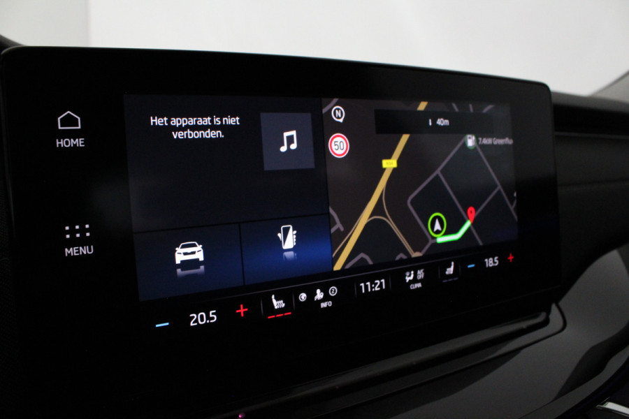 Škoda Octavia 1.5 e-TSI Business Edition Plus 150pk DSG/Lava Blue Metallic/Cruise control adaptief