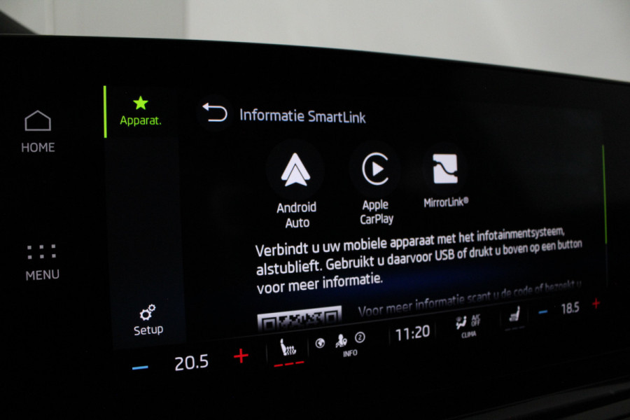 Škoda Octavia 1.5 e-TSI Business Edition Plus 150pk DSG/Lava Blue Metallic/Cruise control adaptief