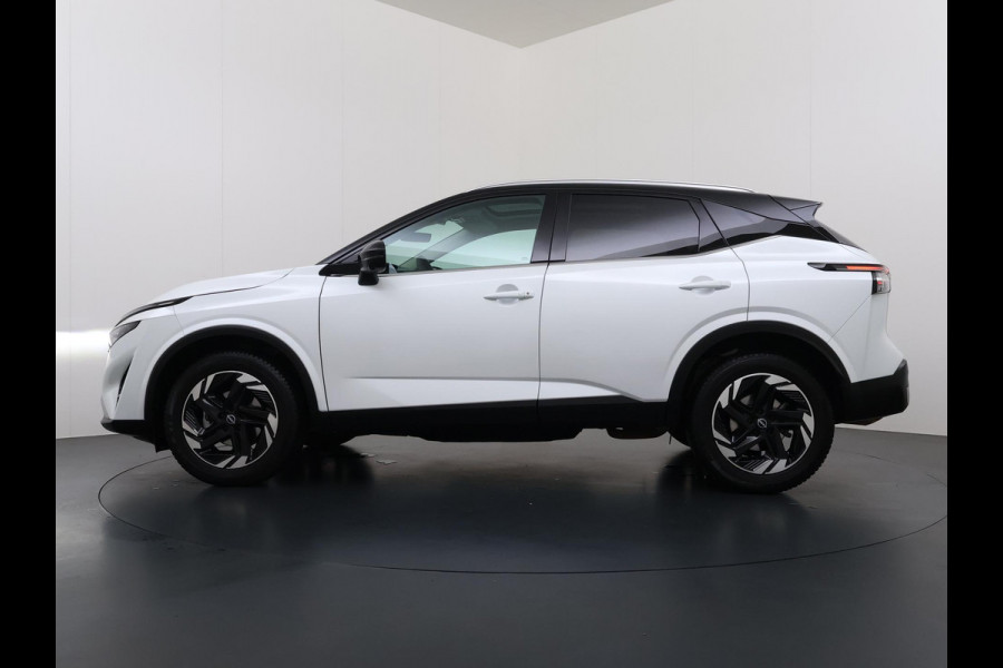 Nissan QASHQAI 1.3 MHEV Xtronic N-Connecta 1.3 MHEV Xtronic N-Connecta | FABRIEKSGARANTIE| PANO| VOORRUITVERWARMING| STOEL + STUUR VERWARMING| 360 CAMERA| DODE HOEK| HEAD-UP| ELEK. ACHTERKLEP