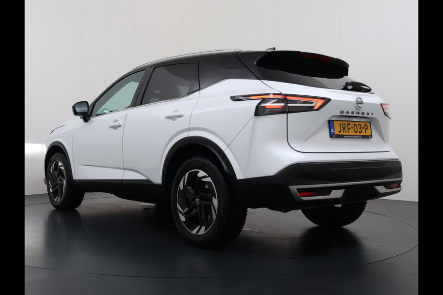 Nissan QASHQAI 1.3 MHEV Xtronic N-Connecta 1.3 MHEV Xtronic N-Connecta | FABRIEKSGARANTIE| PANO| VOORRUITVERWARMING| STOEL + STUUR VERWARMING| 360 CAMERA| DODE HOEK| HEAD-UP| ELEK. ACHTERKLEP