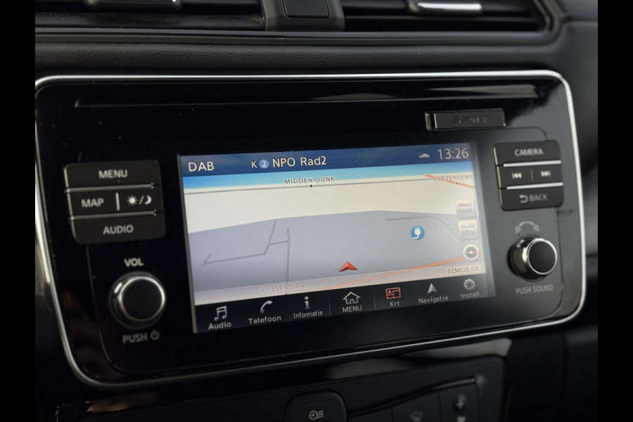 Nissan Leaf N-Connecta 40 kWh (SoH 90%!) | Navi, Carplay/Android, 360camera, ACC, Stoel+Stuur+Achterbankverw. |