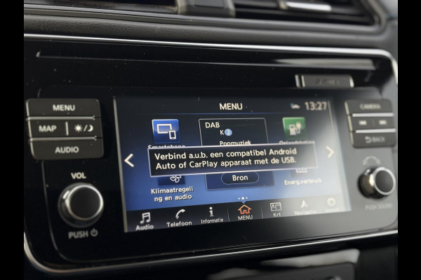 Nissan Leaf N-Connecta 40 kWh (SoH 90%!) | Navi, Carplay/Android, 360camera, ACC, Stoel+Stuur+Achterbankverw. |