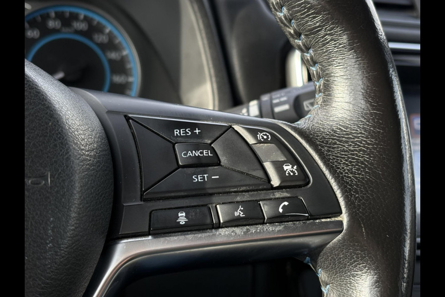 Nissan Leaf N-Connecta 40 kWh (SoH 90%!) | Navi, Carplay/Android, 360camera, ACC, Stoel+Stuur+Achterbankverw. |