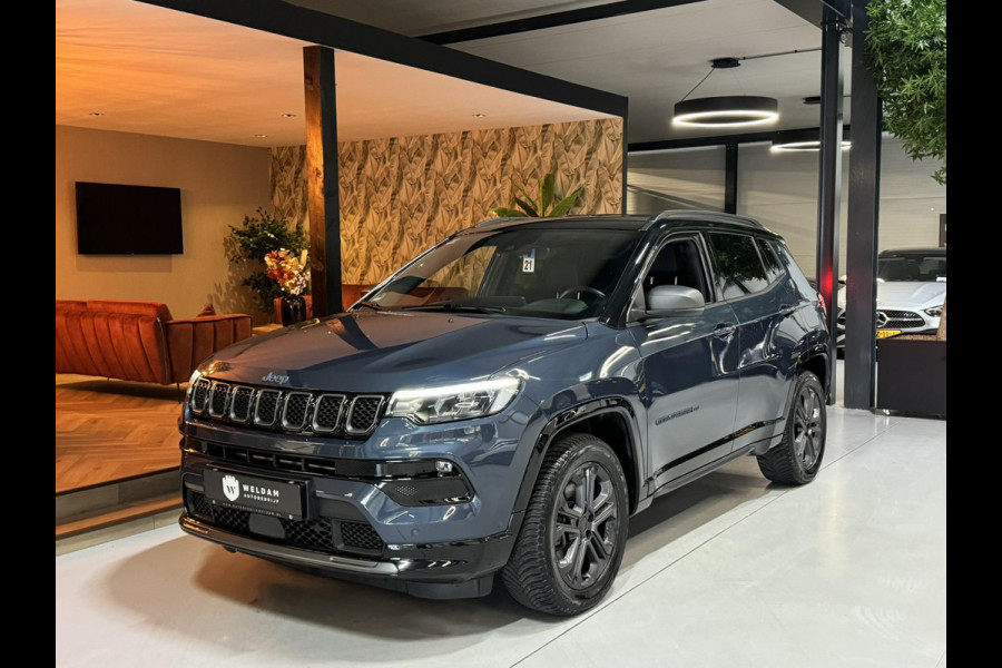Jeep Compass 4xe 240 Plug-in Hybrid 80th Anniversary Garantie Camera StuurVW StoelVW Adoptieve Cruise Navi Clima Led Dab Rijklaar